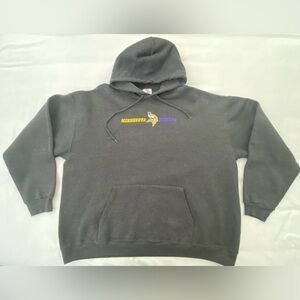 NFL Minnesota Vikings Grey Hoodie Size 2XL